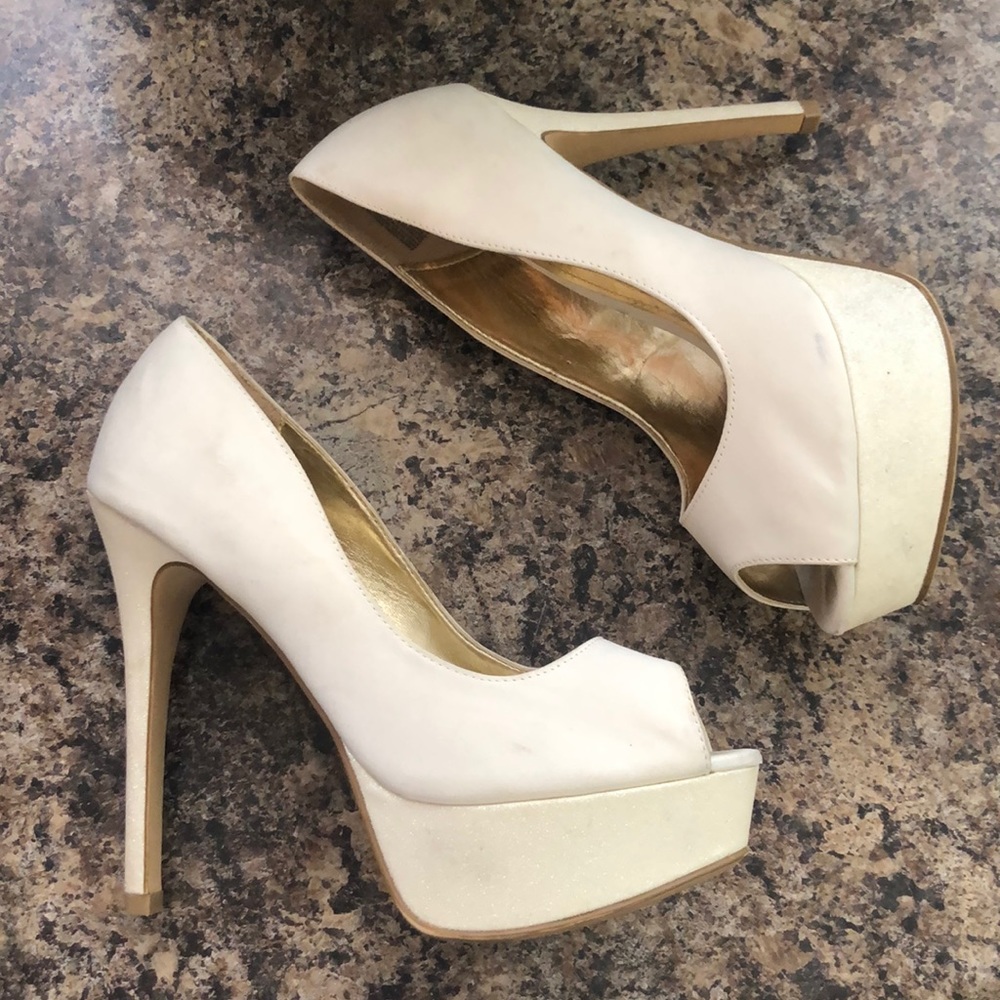 White heels